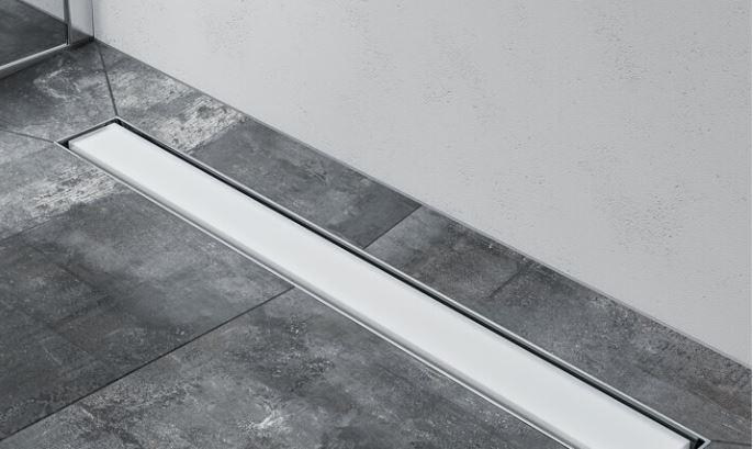 TECE POKROV KANALICE DRAINLINE STEEL BIJELA MAT 700 MM – Vitos Webshop